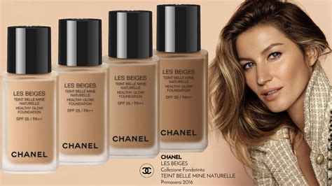 campioncini fondotinta chanel|LES BEIGES TEINT BELLE MINE NATURELLE HYDRATATION .